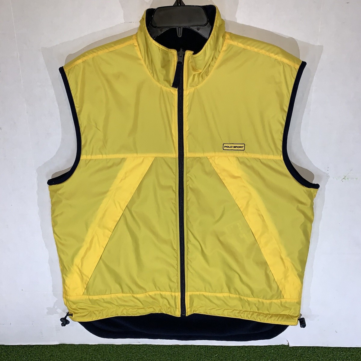 Ralph Lauren Polo Sport Reversible Vest Windbreaker Full Zip