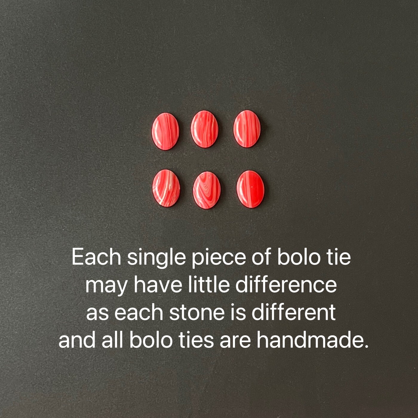 Red Striped Pine Stone Bronze Leaf Pattern Men Bo… - image 12