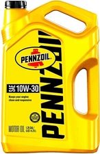 Pennzoil Conventional 10W-30 Engine Oil, 5 Quart