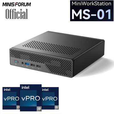 MINISFORUM MS-01 MINI PC Intel Core i9-13900H 32GB RAM+1TB SSD Gaming MINI PC