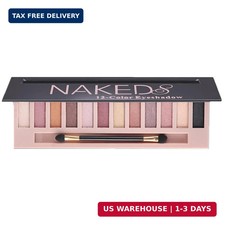 12-Color Nude Eyeshadow Palette - Natural Nude Matte & Shimmer Glitter Pigment E
