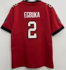Emeka Egbuka #2 KIDS Tampa Bay Bucs Rare Jersey YOUTH MEDIUM Stitched