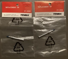 Lot Of 2 Tenma 21-926 Soldering Iron Replacement Tips NOS