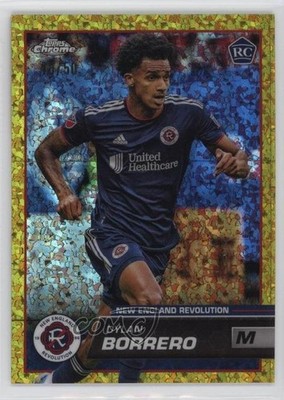 2023 Chrome MLS Gold Mini-Diamond Refractor 48/50 Dylan Borrero Rookie RC 1c8n