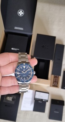2025 Christopher Ward C65 Dartmouth COSC Full Set + Extra Strap Neuwertig