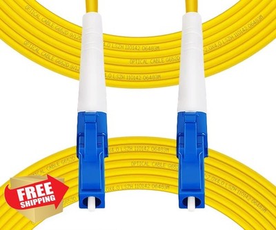 Fibergaga 5M OS2 LC to LC Fiber Patch Cable Simplex