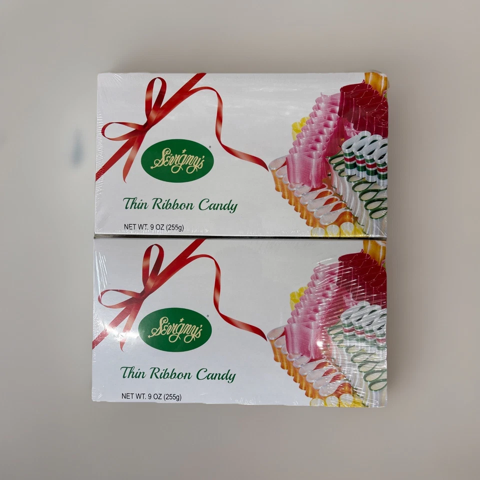 Sevigny's ~ This Ribbon Hard Candy Christmas 2 cajas 9 oz. Caramelo de cada calidad Foto 2 de 4