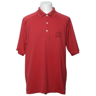 Greg Norman, Poloshirt, Größe: L, Rot, Polyester, Einfarbig, Herren #74I