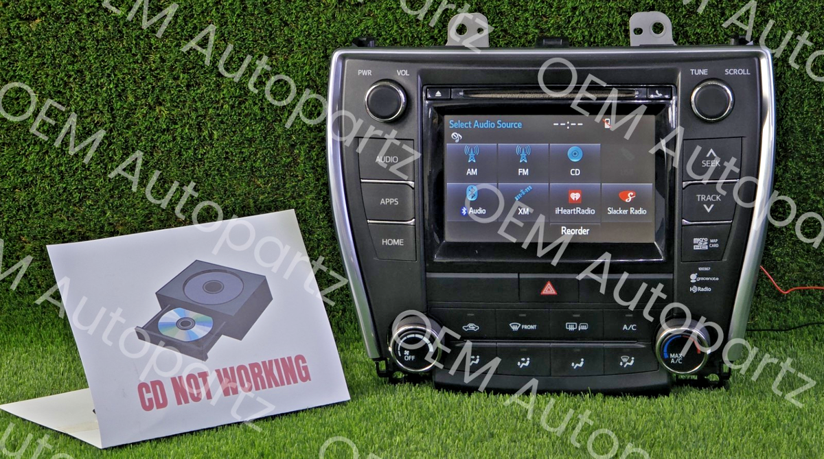 Toyota Camry 15-17 Gracenote HD Radio info Display Screen 86100
