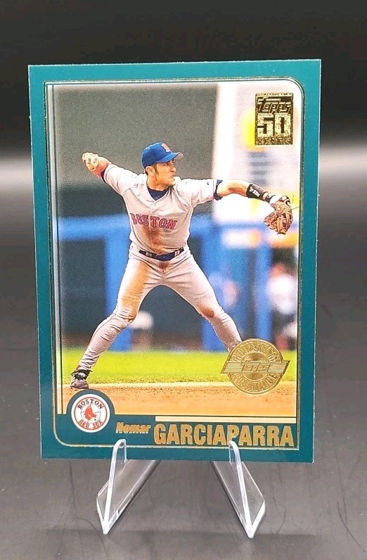 NOMAR GARCIAPARRA 2001 TOPPS 50 YEARS GOLD STAMP HOME TEAM ADVANTAGE Q3686