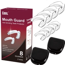 Custom Fit Mouth Guard for Teeth Grinding Sleep TMJ Relief & Bruxism Protection