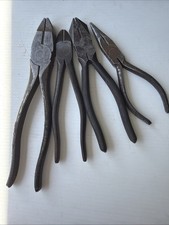 Vintage Pliers / Utica - Klein Tools Lineman Pliers