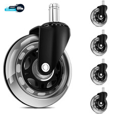 Office Chair Wheels  IKEA Chairs 10Mm Stem Caster3 Inch Heavy Duty Replacement