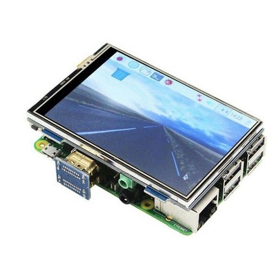 Leicht anschließbarer 3 5 Zoll LCD Monitor kompatibel mit für Raspberry Pi