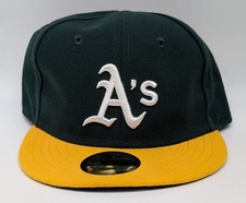 New Era Infant MLB Oakland Athletics My First 59Fifty Size 6 Green Fitted Hat
