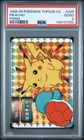 1998-99 POKEMON TOPSUN VS PRISM #025 PIKACHU PSA 2