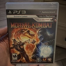 Mortal Kombat Sony PlayStation 3 Fighting Game Warner Bros. M-Mature 2011