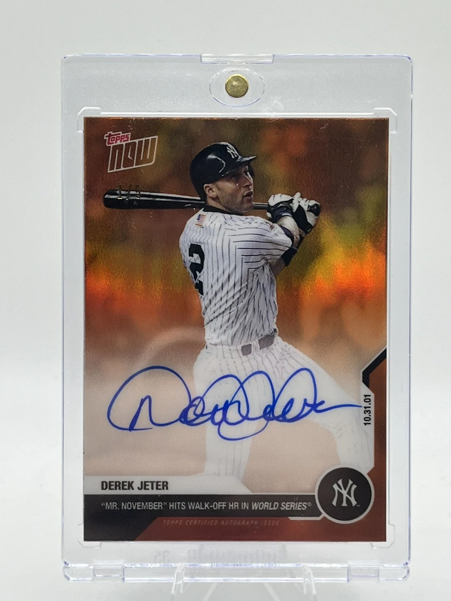 Derek Jeter Baseball Serial Numbered Sports Trading Cards