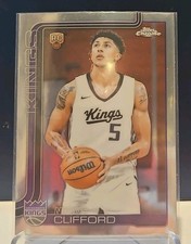 NIQUE CLIFFORD 2025-26 TOPPS CHROME BASKETBALL  RC 