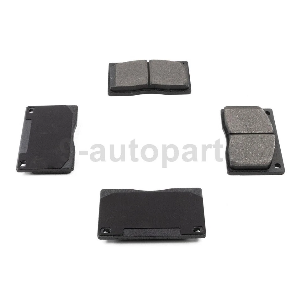 Front Disc Brake Rotors + Brake Pads for 1973 1974 1975 1976 - 1986 Jaguar XJ12 - Image 2 of 4