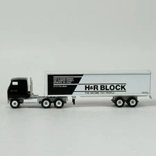 Winross 1:64 H&R Block Promo Vintage Tractor Trailer Truck Model