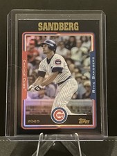 Ryne Sandberg - Black Parallel - Topps 2025 Archives #299