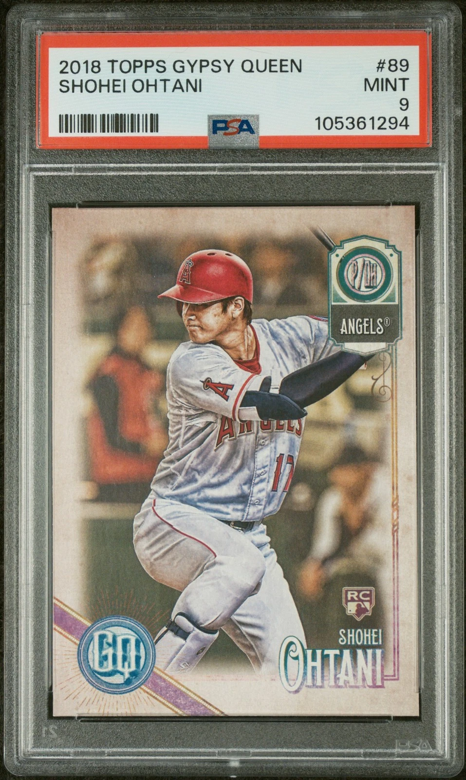 Shohei Ohtani trading card
