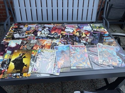 Comic Sammlung 60 Original Englische Comics. DC/ Marvel/ Vailant.Viele Ratitäten