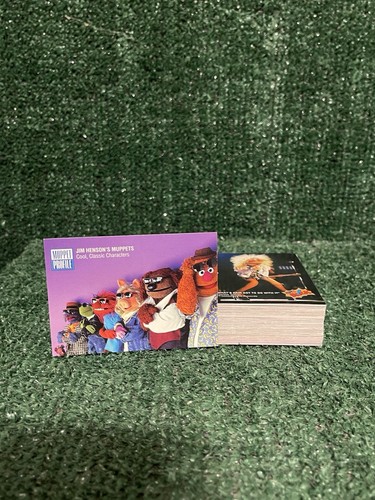 The Muppets Jim Henson’s Muppets Base Card Set 60 Cards Complete 1993. Fast Ship