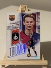 Frenkie de Jong | 2025 Barcelona Futera Triumph Licensed Boots Patch 1/1!!!