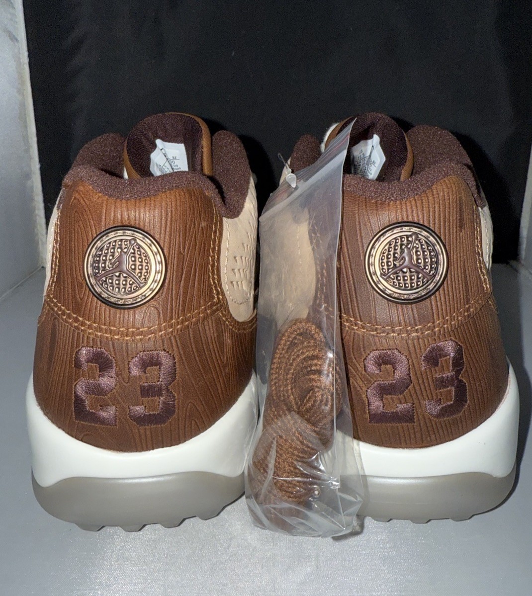 Nike Air Jordan 9 G Golf Masters 2024 Wood Woodgrain Shoes - Mens Size 11.5 s-l400.jpg main image 3