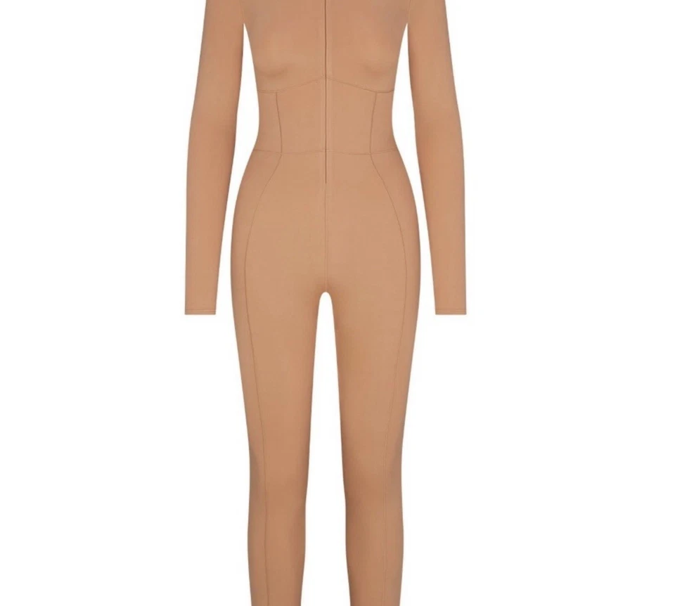 Skims X The North Face Bodysuit ( Ochre | Size M ) - Image 2 of 2