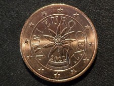 &Ouml;sterreich 2 Cent 2022 STG