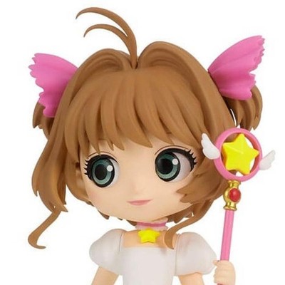 Banpresto Cardcaptor Sakura Qposket Statue A - Cute Collectible Gift Figure