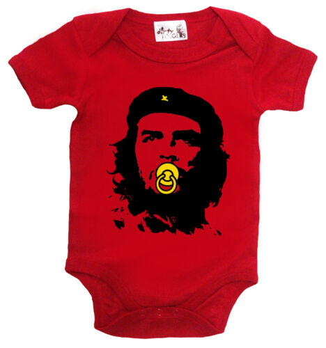 Funny Baby Bodysuit "Baby Che Guevara" Baby grow Vest Boy Girl Clothes - Picture 1 of 1
