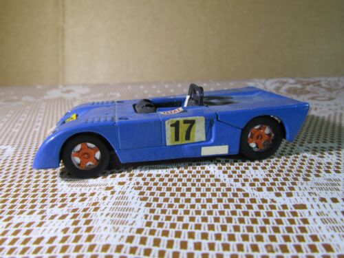 89Y Vintage 1973 Norev 834 France Chevron B23 #17 Painted in Blue 1:43 Jet Car - Picture 1 of 11