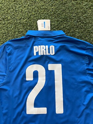 Puma イタリア代表ユニフォーム2009 No. 21 Pirlo PUMA Italy Home Jersey 2014 #21 Pirlo - Blue | eBay