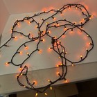 25 ft. Halloween Lights Decoration Event Party String Of 100 Lights