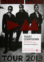 Depeche Mode - Delta Machine, 2013 | Konzertplakat | Poster