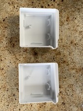 Lot Of 2 Whirlpool Fridge Ice Maker Cover, White  W10121444  WPW10121444  ASMN