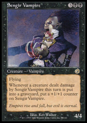 MTG Magic the Gathering Sengir Vampire (80/143) Torment MP