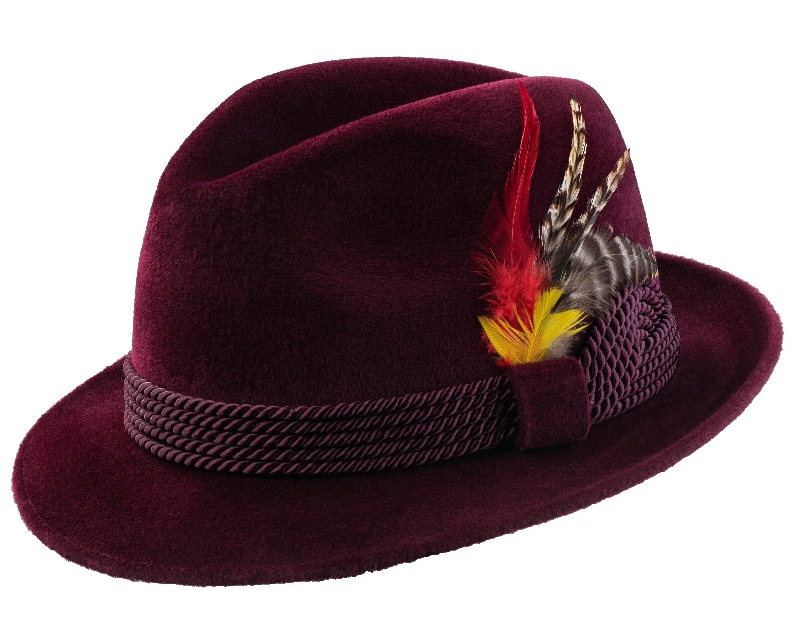 Sombreros Fedora de Piel para Hombres