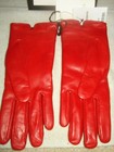 100% AUTHENTIC NEW WOMEN GUCCI MARMONT MATELASSE RED LEATHER GLOVES US 8 — photo 6