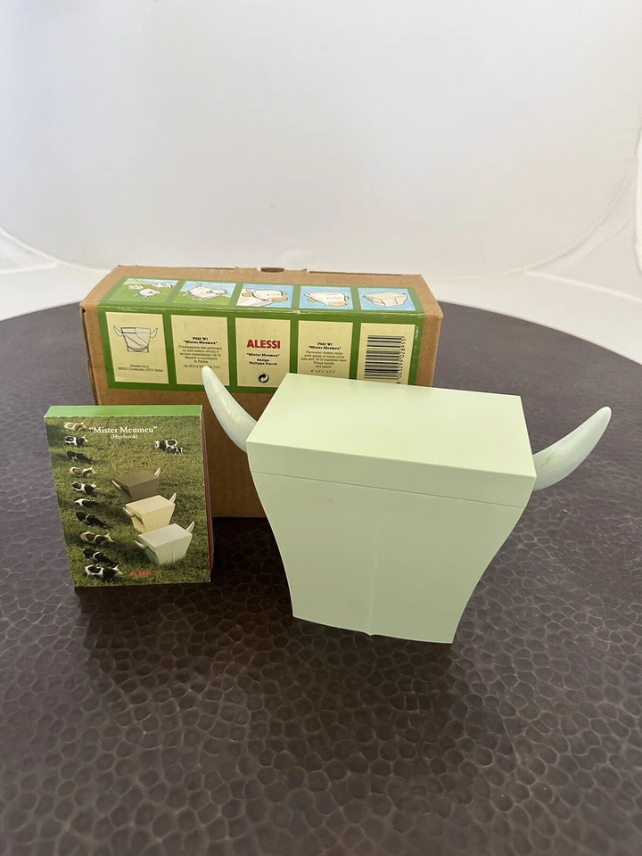 Alessi seltene Vintage Mr. Meumeu Käsereibe/Keller von Philippe Starck