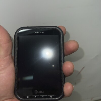 超希少! pantech pocket P9060 sim free AT&amp;T Pantech Pocket P9060 - Black ( AT&T ) Rare Android