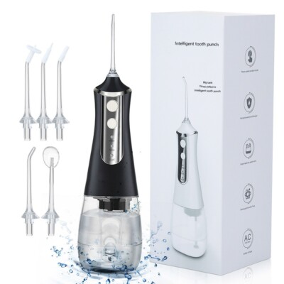 Cordless Water Flosser Dental Oral Irrigator Travel Teeth Cleaner Floss Pick DGT
