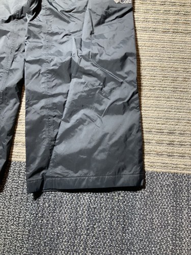 Columbia Mens Rebel Roamer Rain Pants Small Inseam 32 Black - Picture 2 of 10