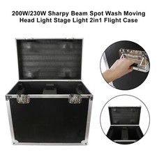 200W/230W Sharpy Beam Spot Wash Moving Head Light Stage 2in1 Flight Case L3