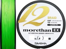 DAIWA PE Line UVF morethan Sensor 12 Braid EX+Si 200m #0.8-16 lb from Japan