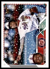 CJ Abrams 2023 Topps Holiday #H11 Washington Nationals